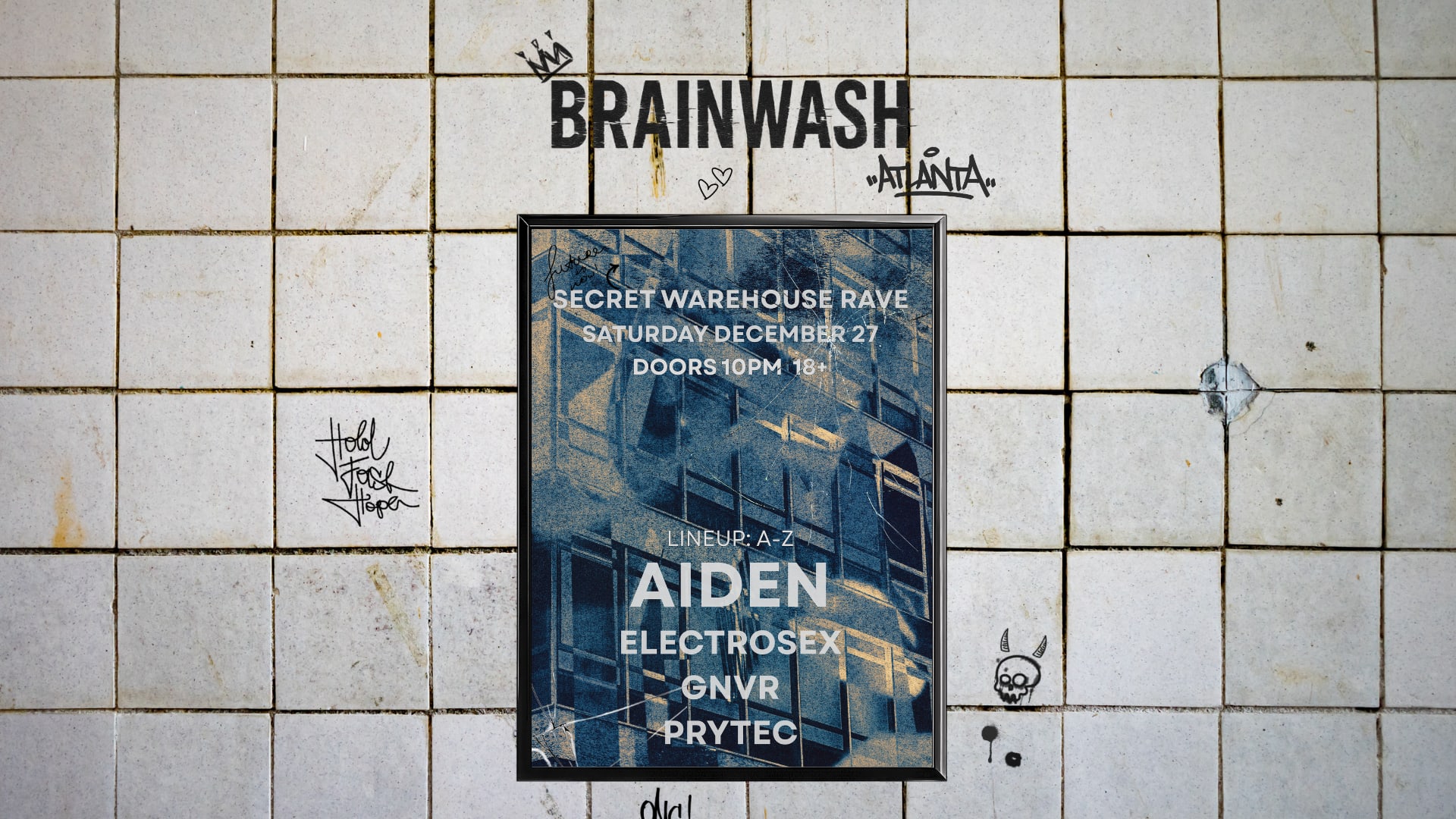 Brainwash Presents: Aiden Cover