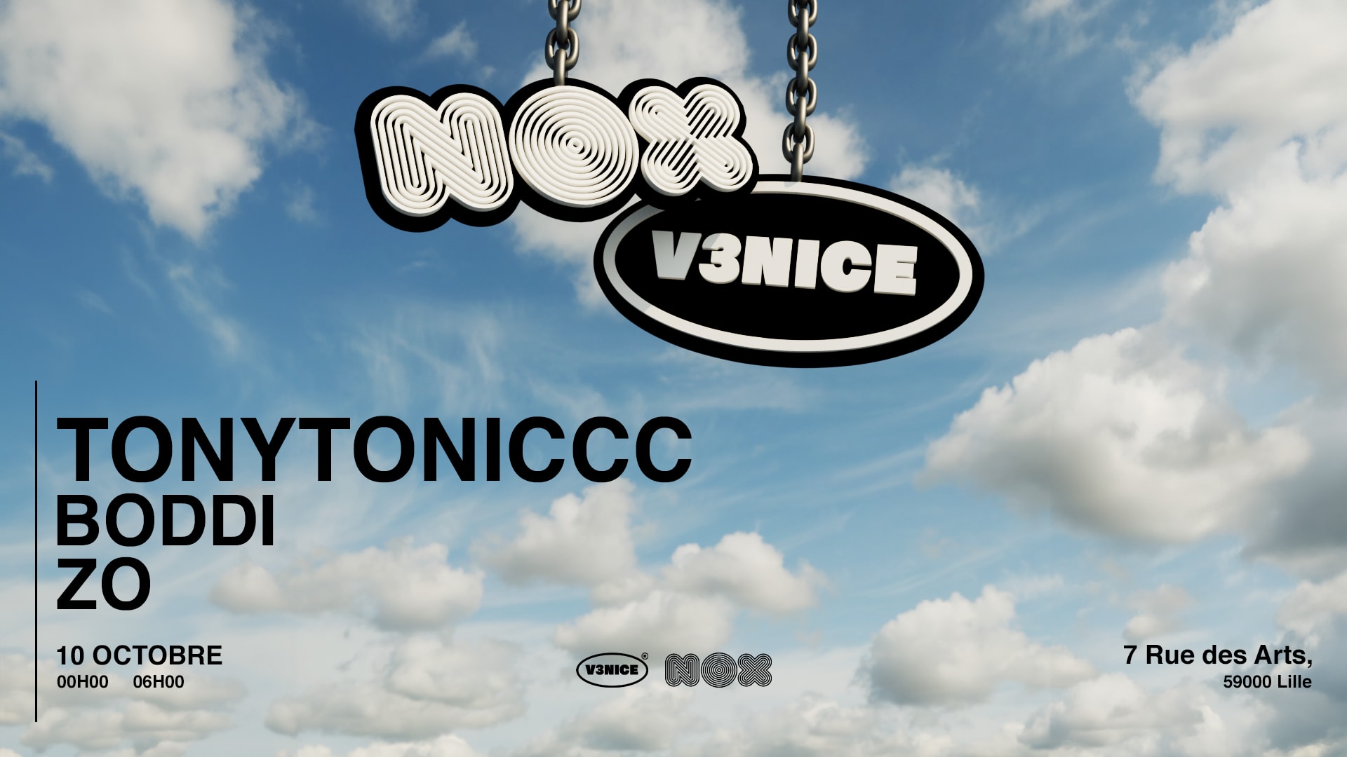 Nox : Venice Invite Tonytoniccc Cover