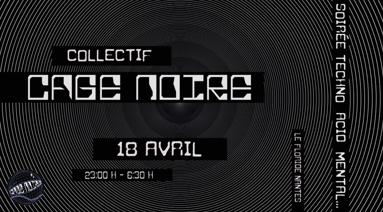 Cage Noire - Le Floride - Jeu 18.04 Cover