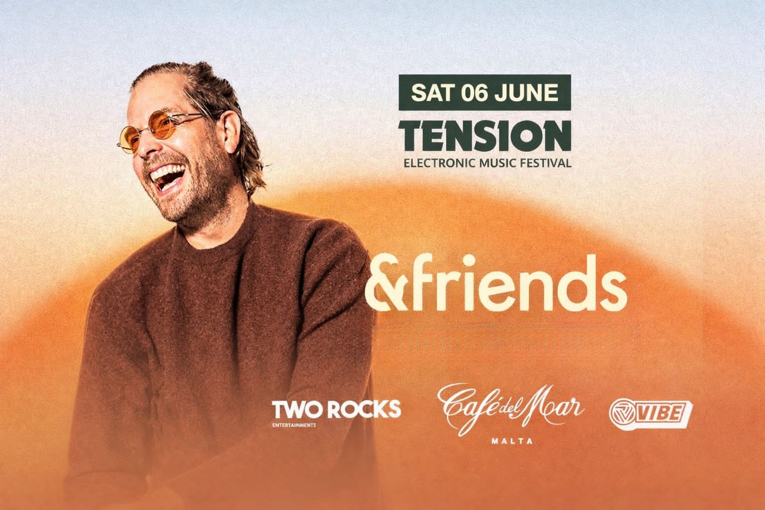 Tension Festival Presents &Friends | Cafe Del Mar Malta Cover