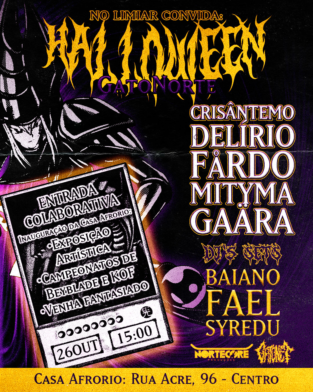 Halloween Gatonorte: Nortecore E Gatonet Cover