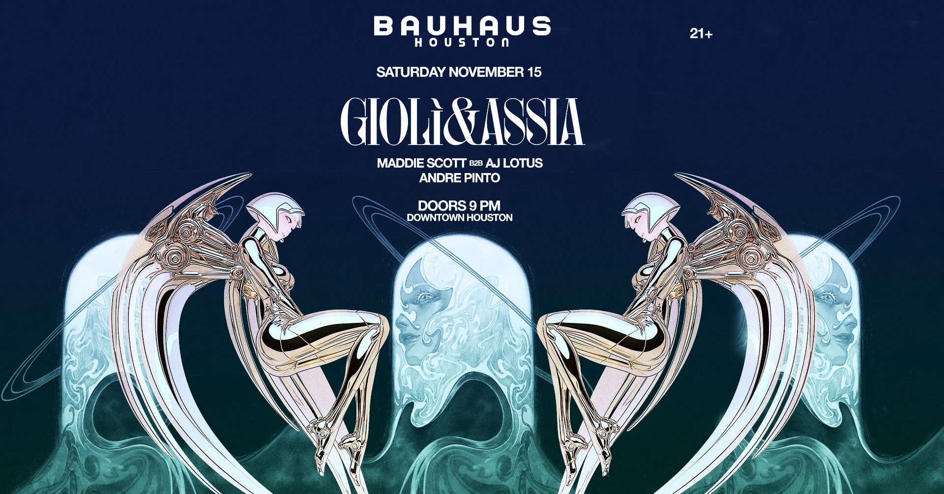 Gioli & Assia @ Bauhaus Houston Cover
