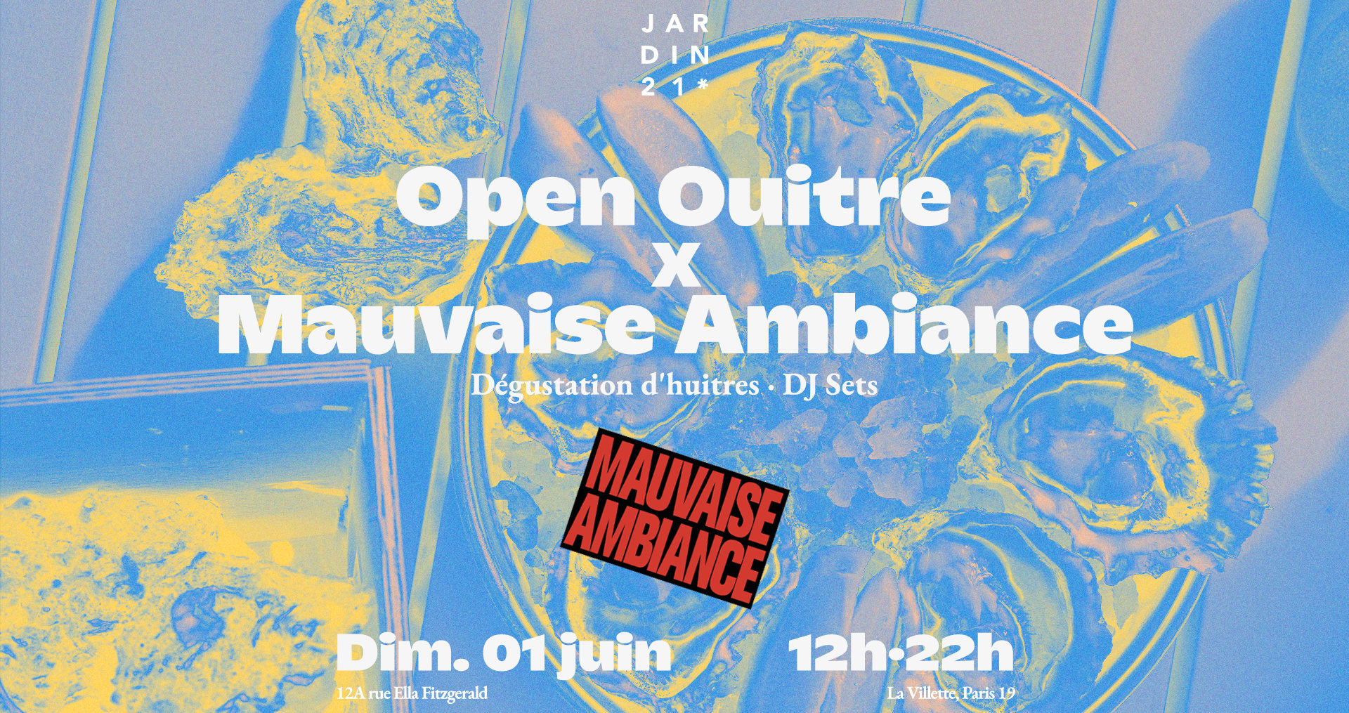 [Annulé] Ouitre X Mauvaise Ambiance Au Jardin 21 - Open Air Cover