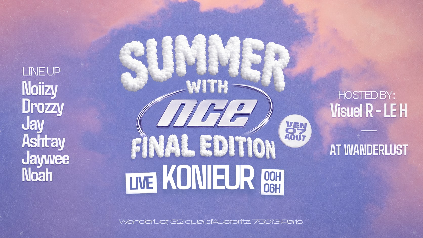 Nce Paris W/ Konieur (Live) Cover