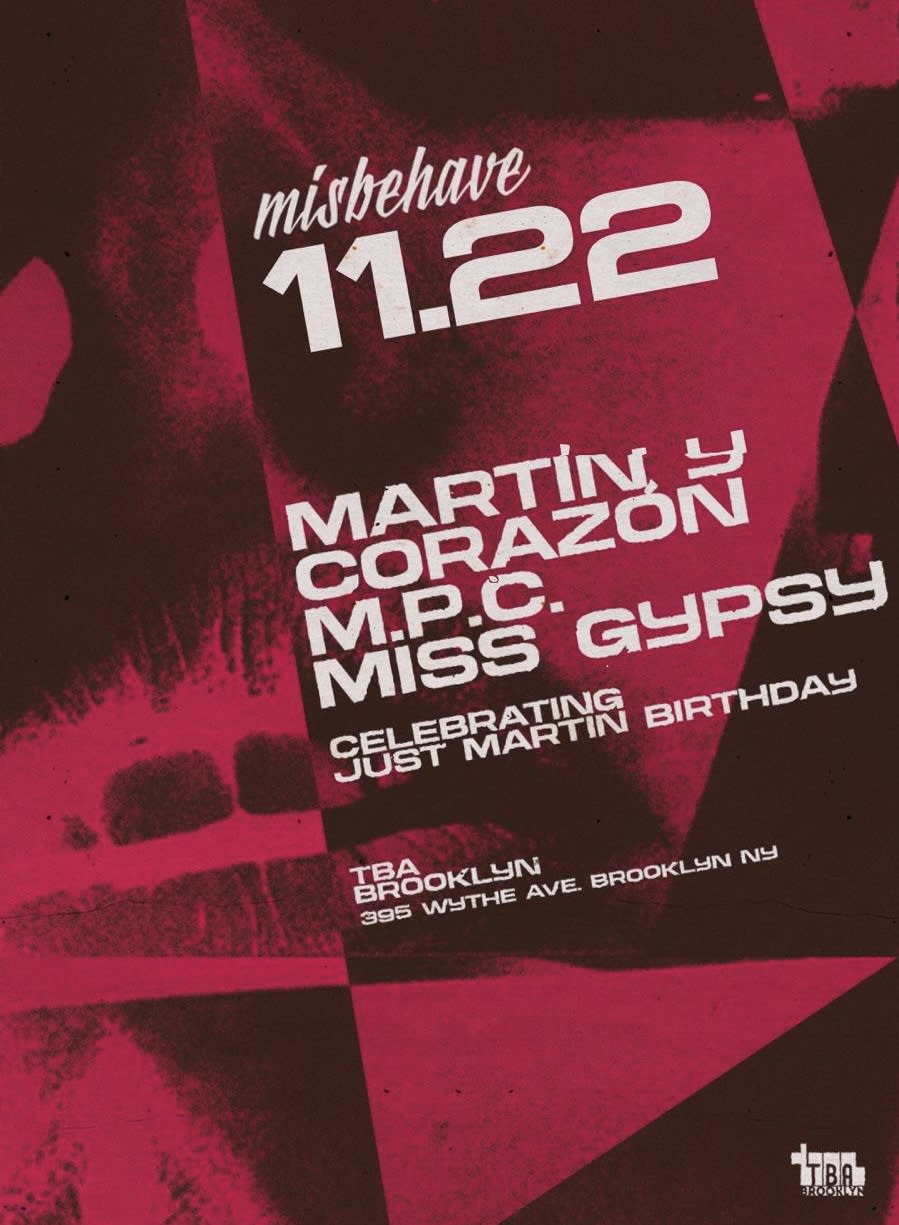Misbehave: Martín Y Corazón, M.P.C., Miss Gypsy Cover