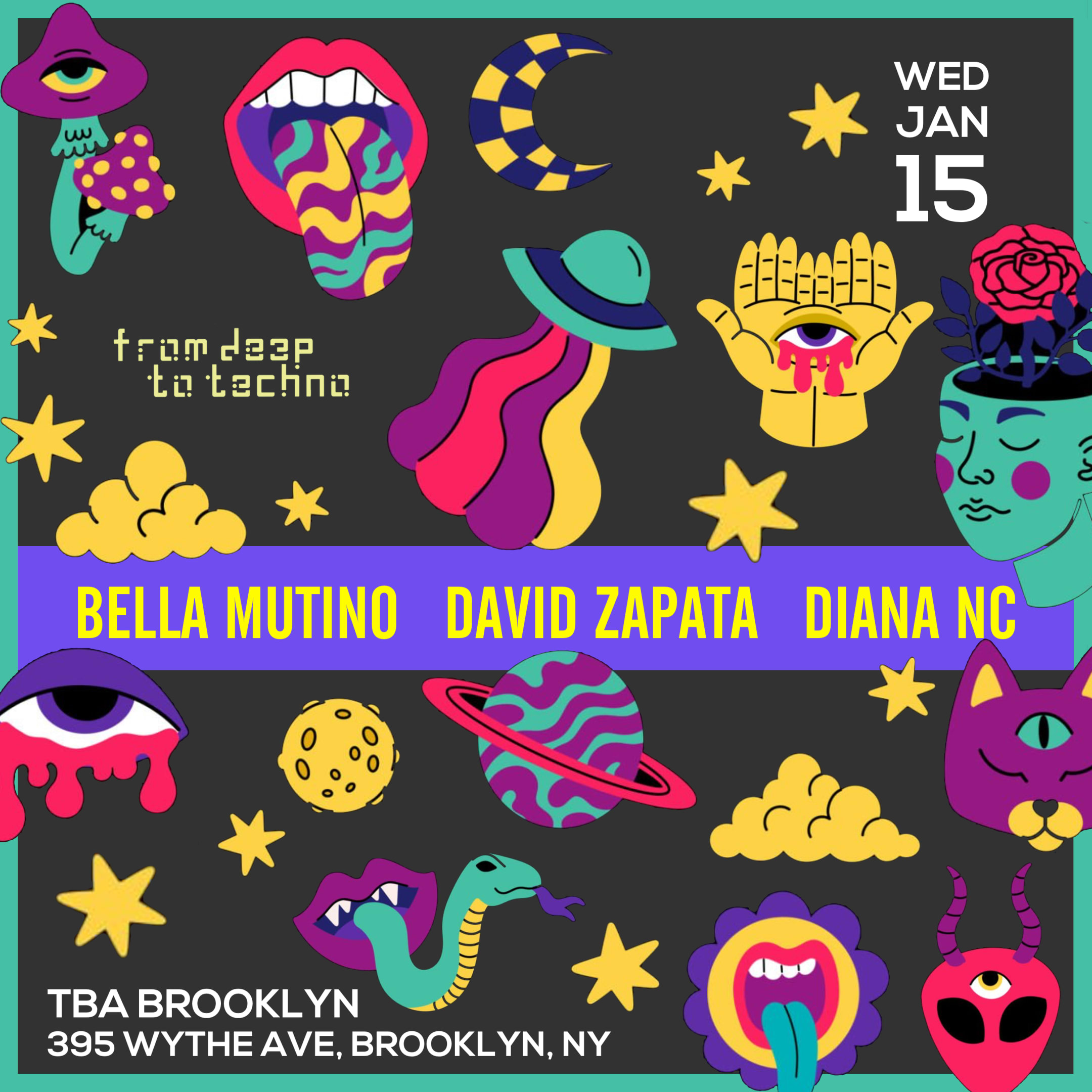Fddt: Bella Mutino, Diana Nc, David Zapata Cover