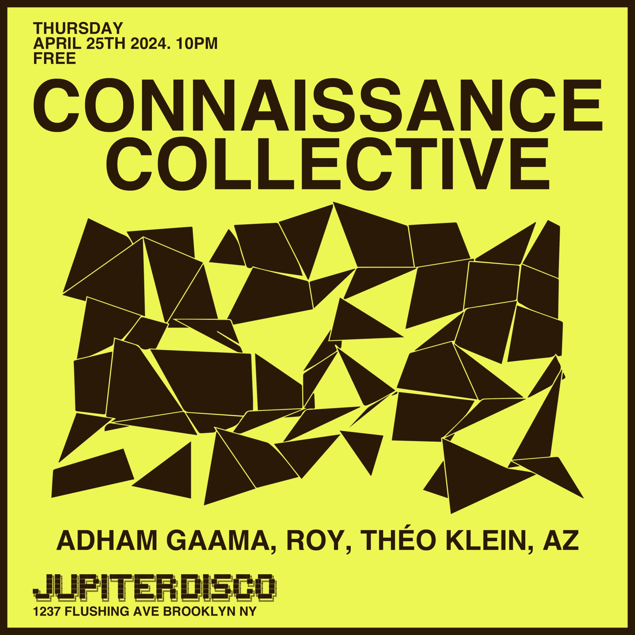 Connaissance Collective At Jupiter Disco Cover