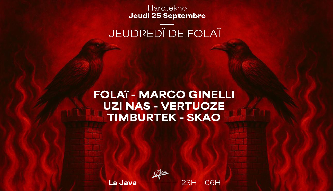 Jeudredï De Folaï : Uzi Nas, Timburtek, Marco Ginelli & More Cover