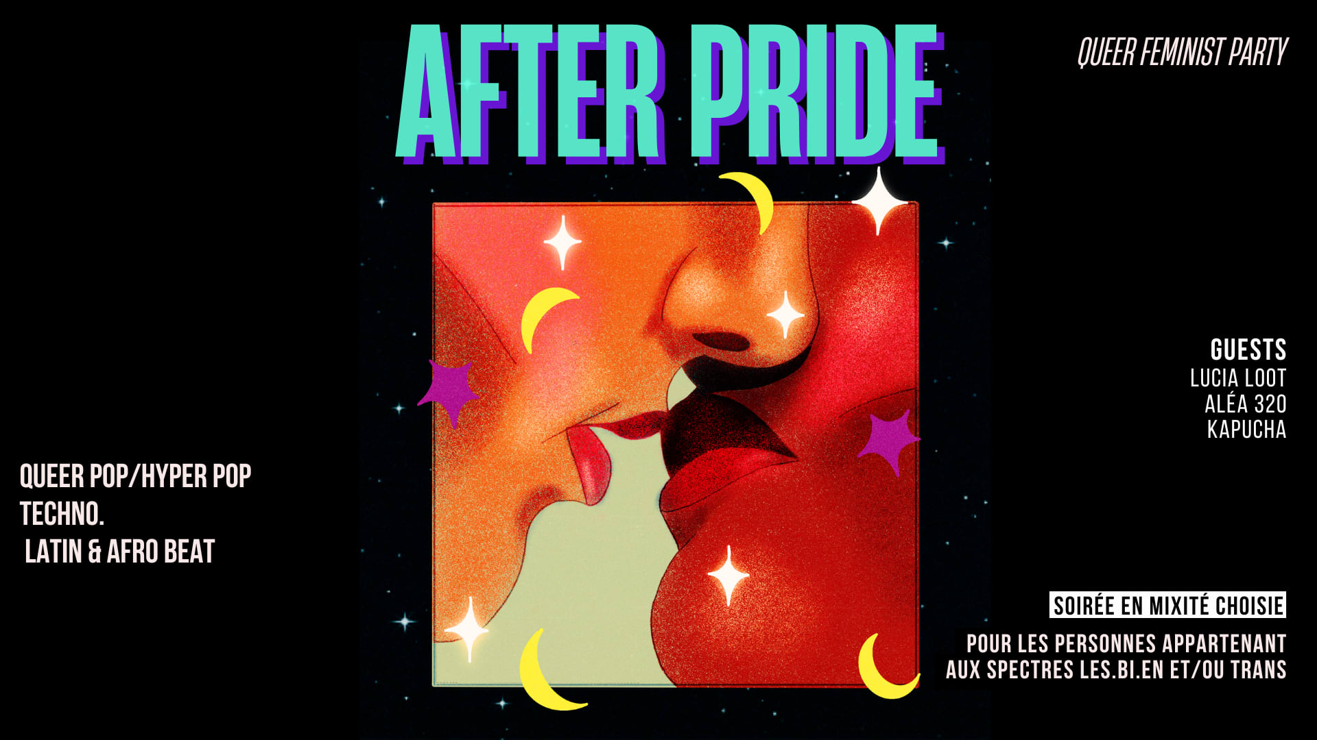 Pride Du Cabaret Des Merveilles · Queer Feminist Party Cover