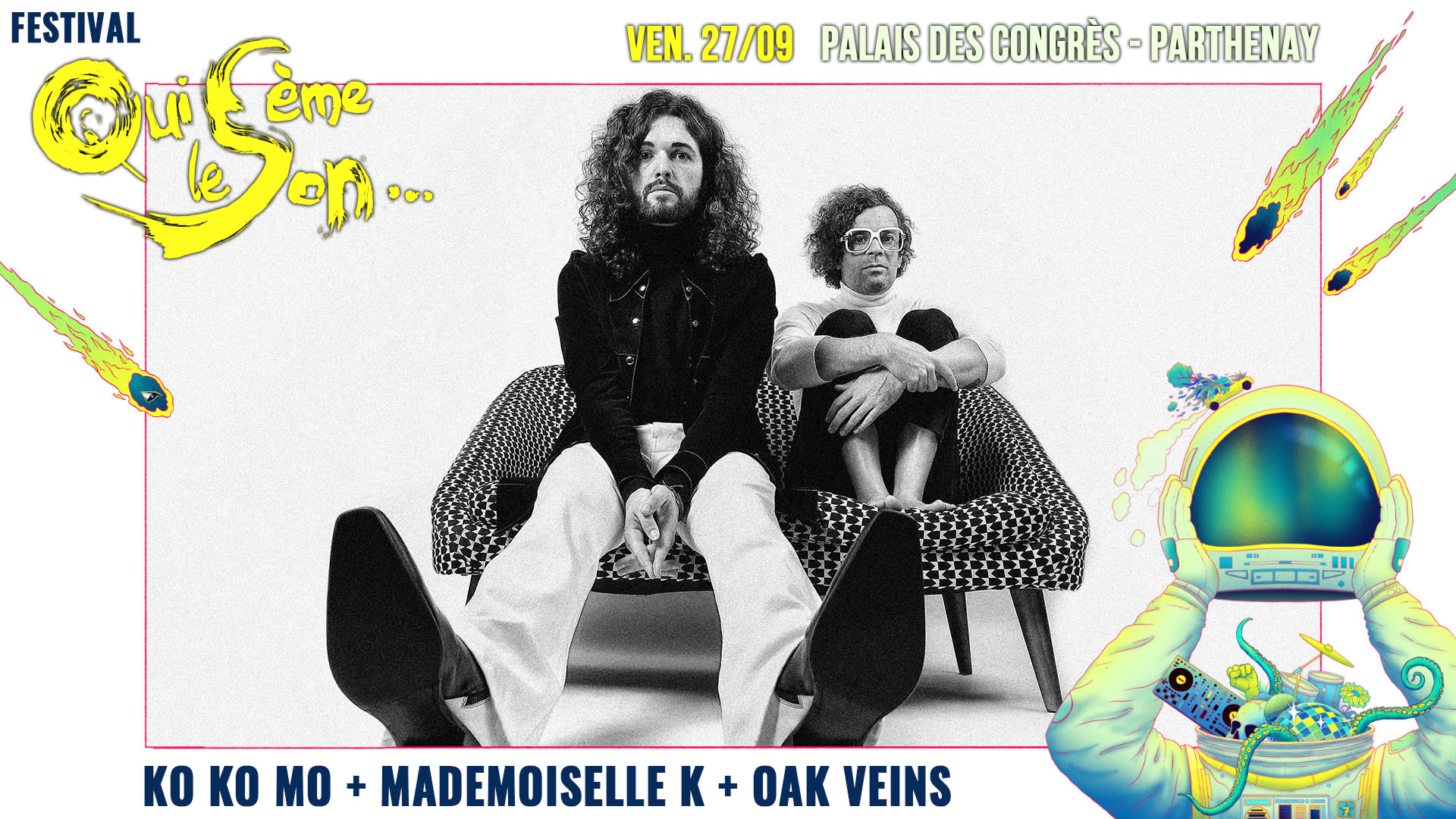 Ko Ko Mo + Mademoiselle K + Oak Veins [Qui Sème Le Son #7] Cover
