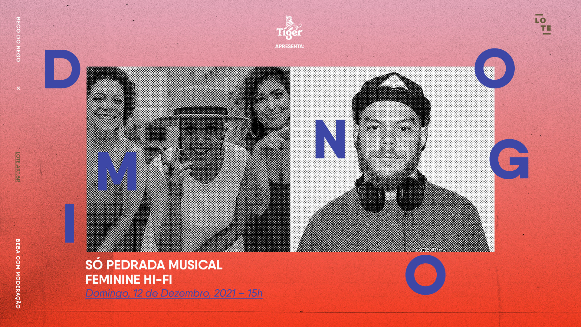 Tiger Apresenta: Só Pedrada Musical E Feminine Hi-Fi No Lote Cover