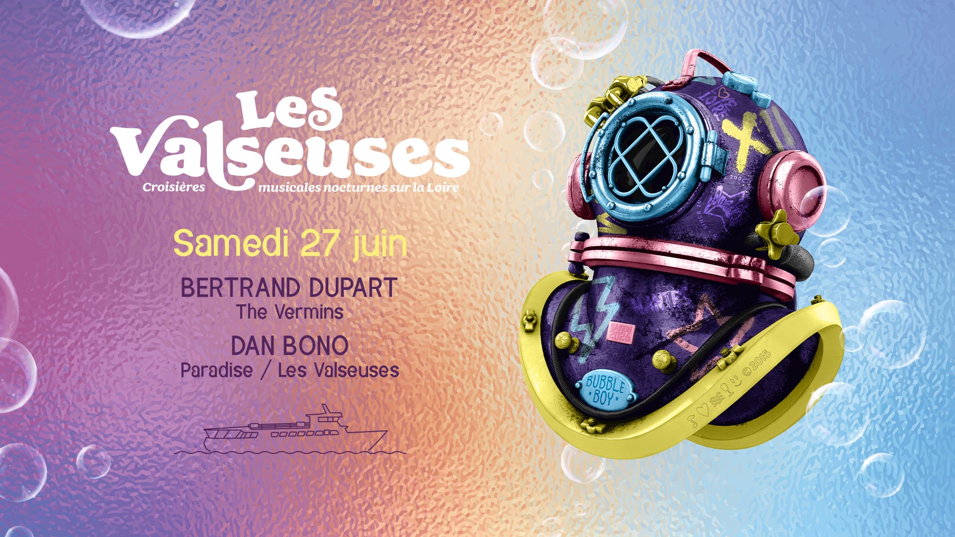 Les Valseuses • Bertrand Dupart • Dan Bono Cover