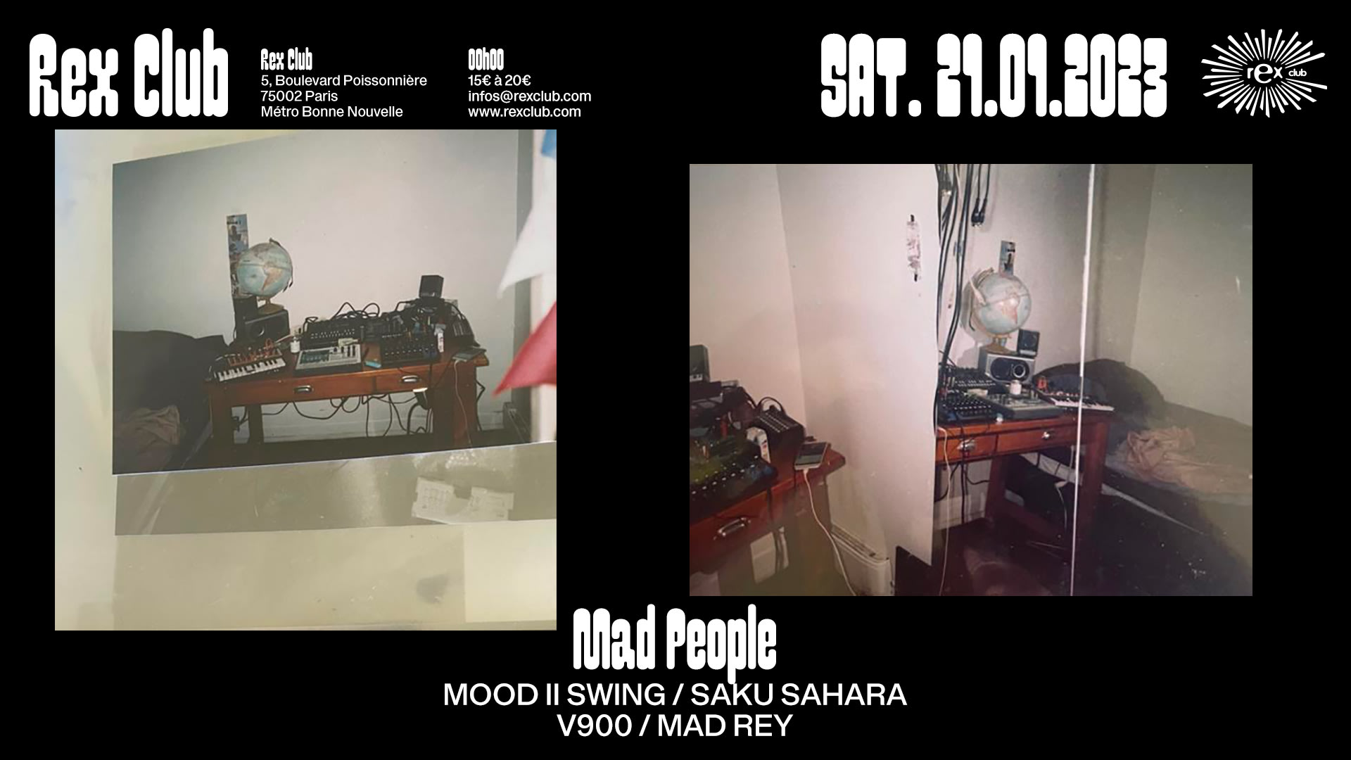 Mad People: Mood II Swing, Saku Sahara, V900, Mad Rey Cover