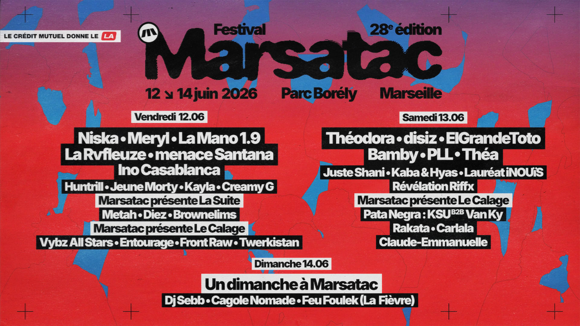 Festival Marsatac - 28ème Édition Cover