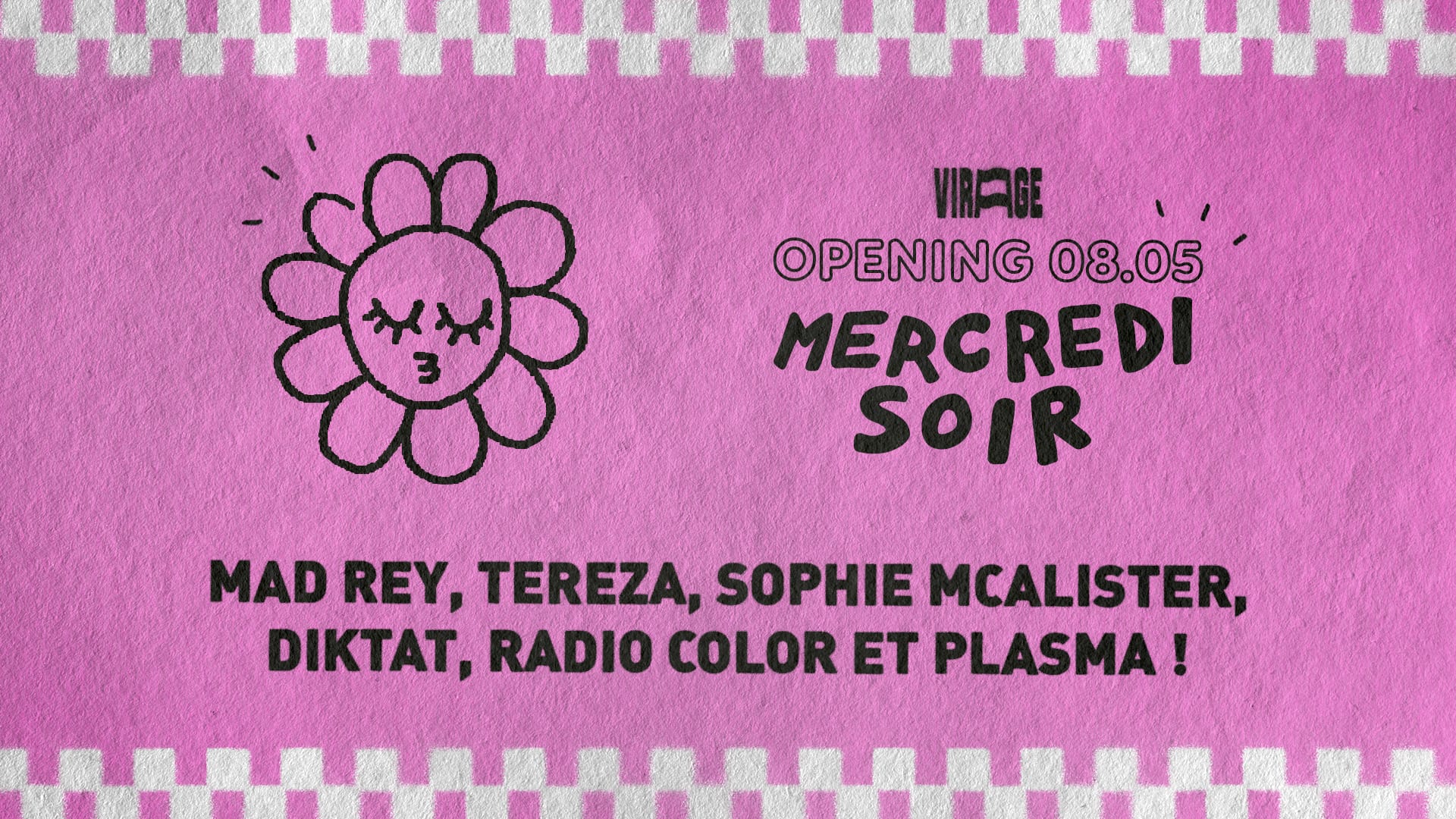 Opening Mercredi Soir : Mad Rey, Tereza, Sophie Mcalister Cover