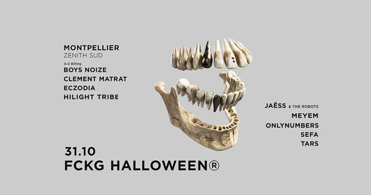 Fckg Halloween - Zénith Sud Cover