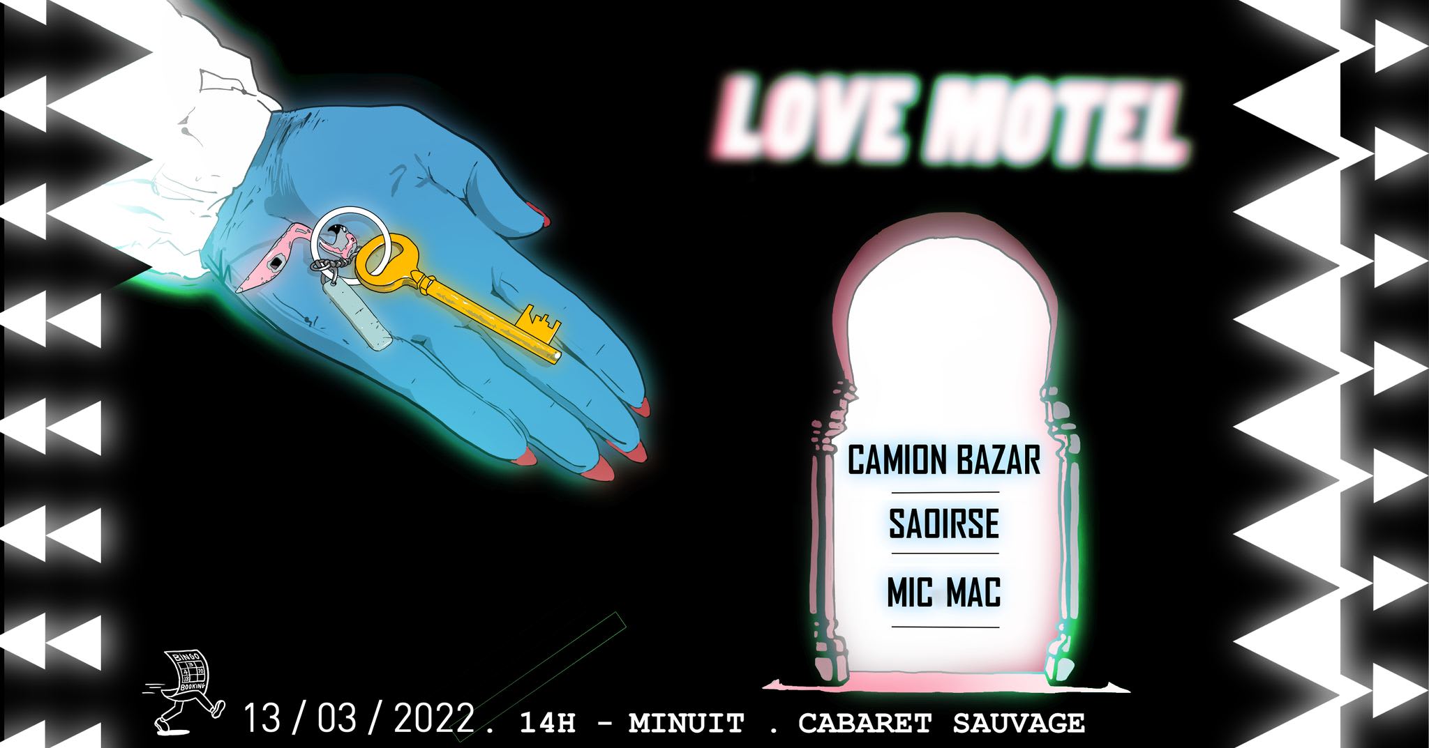 Camion Bazar Love Motel W/ Saoirse - Mic Mac - Camion Bazar Cover