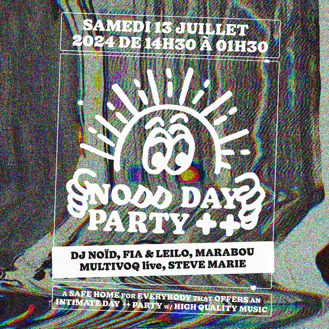 Nodd Day Party: Steve Marie, Multivoq Live, Dj Noïd, Marabou Cover