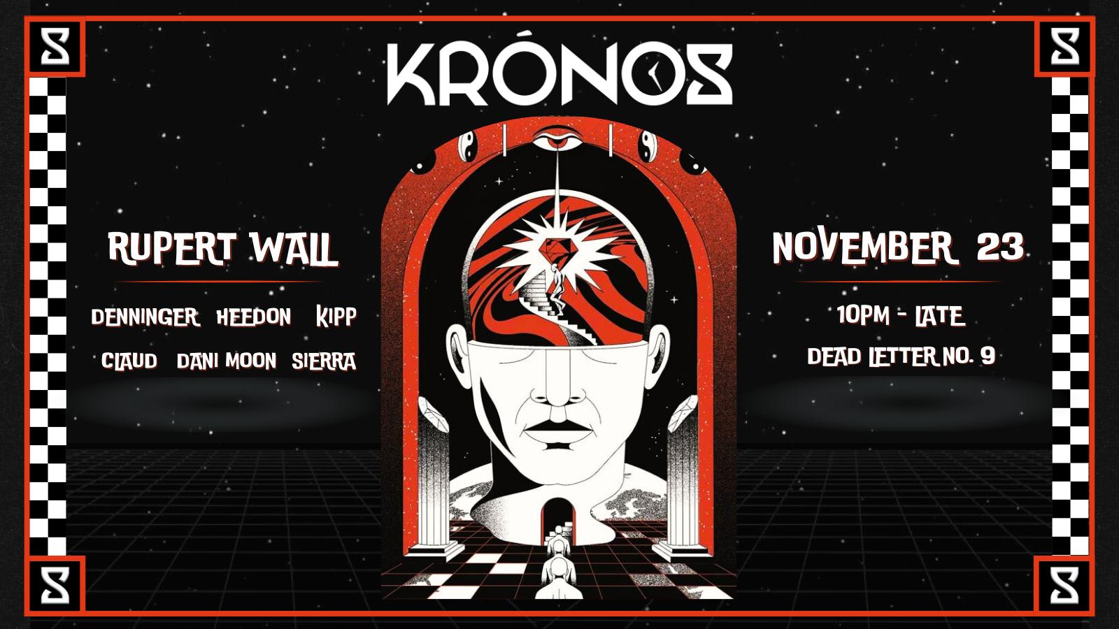 Kronos Presents: Rupert Wall Cover