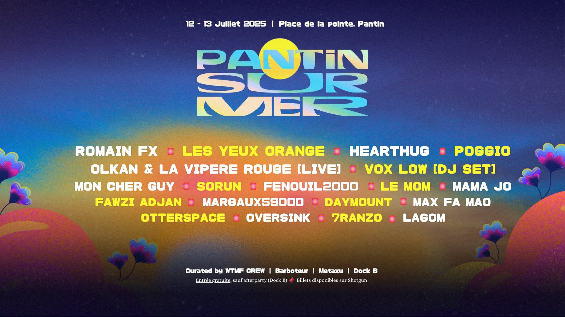 Pantin Sur Mer Festival [Free Open Air & Afterclub - 2 Days] Cover