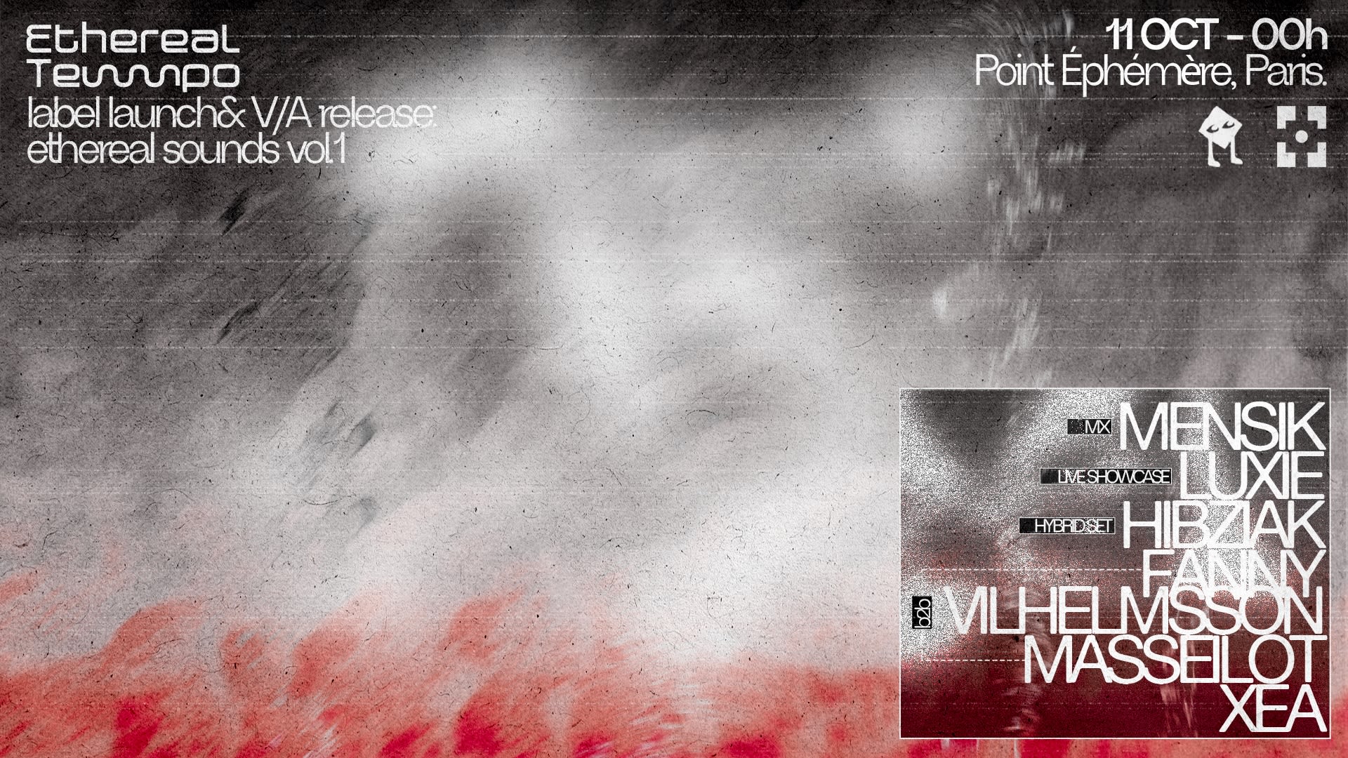Ethereal Tempo: Label & V/A Release "Ethereal Sounds Vol.1" Cover
