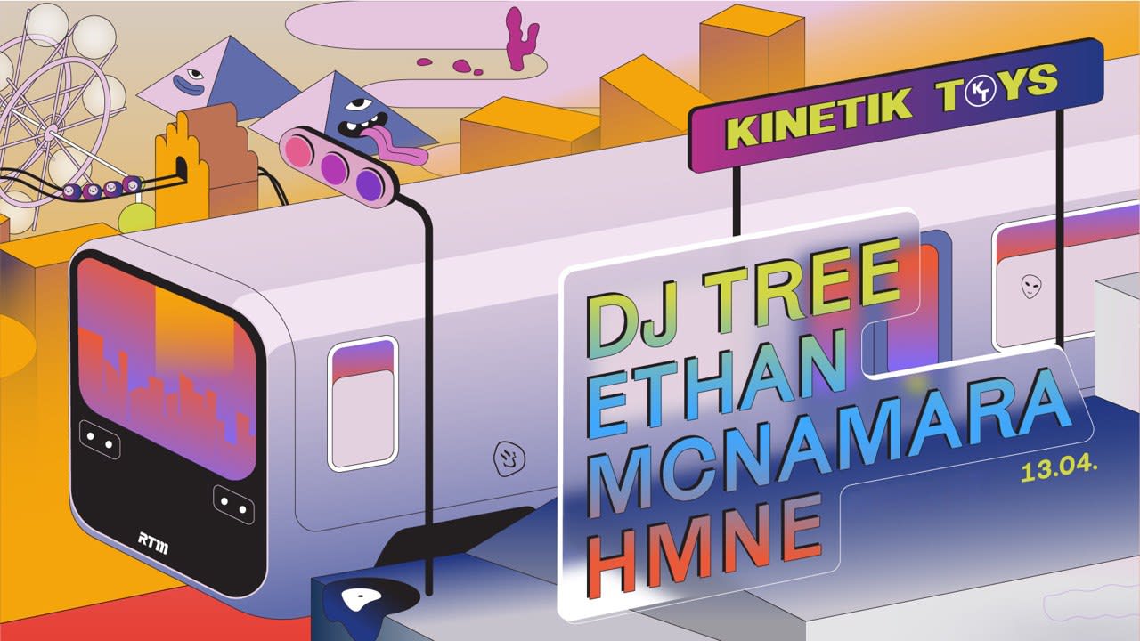 Kinetik Toys X Dj Tree X Ethan Mcnamara X Hmne Cover