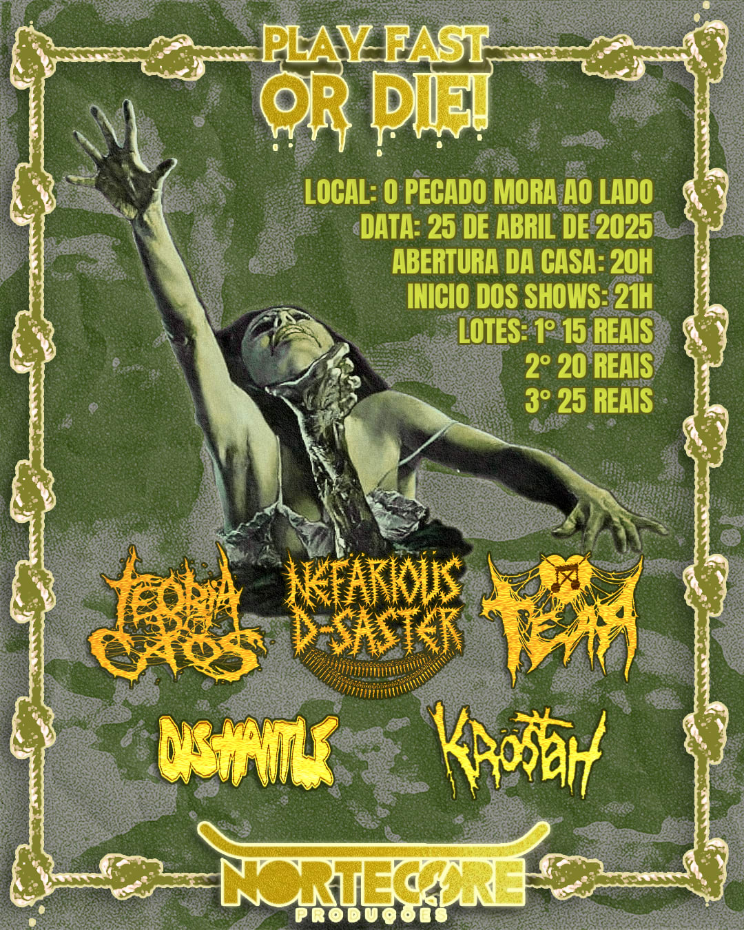 Play Fast Or Die! - 25/04/2025 Cover