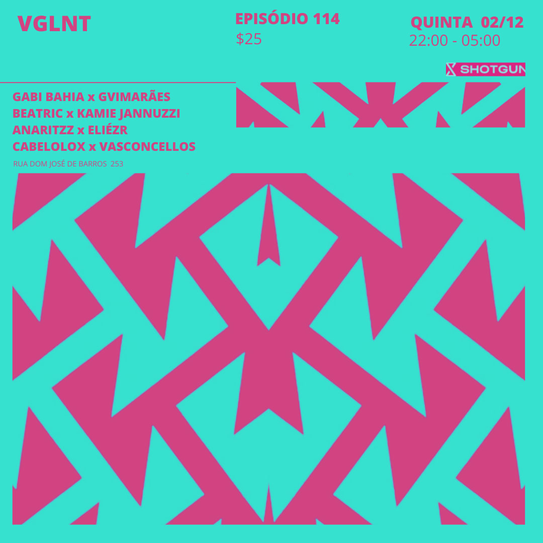 Vglnt Ep. 114 . Quinta Feira.   Cover