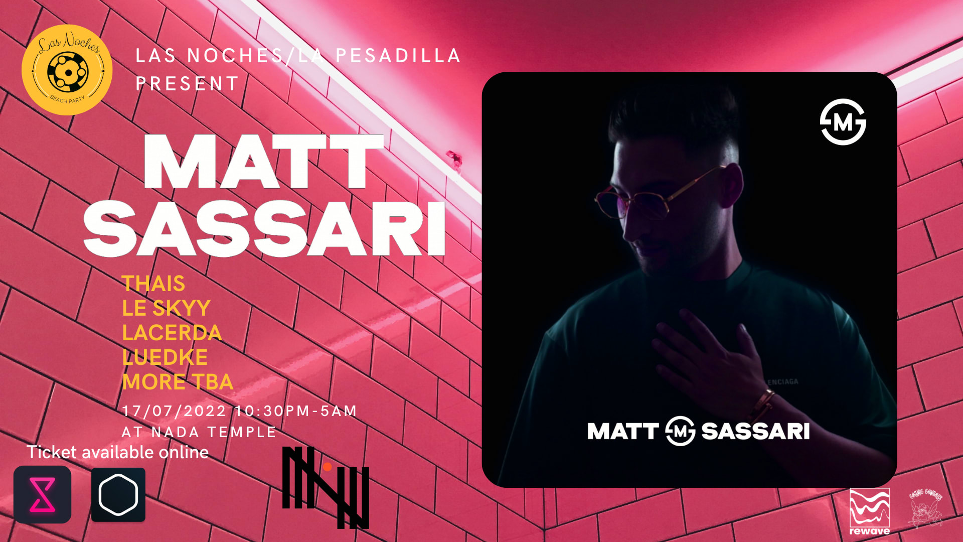 La Pesadilla - Matt Sassari [Fr]  Cover