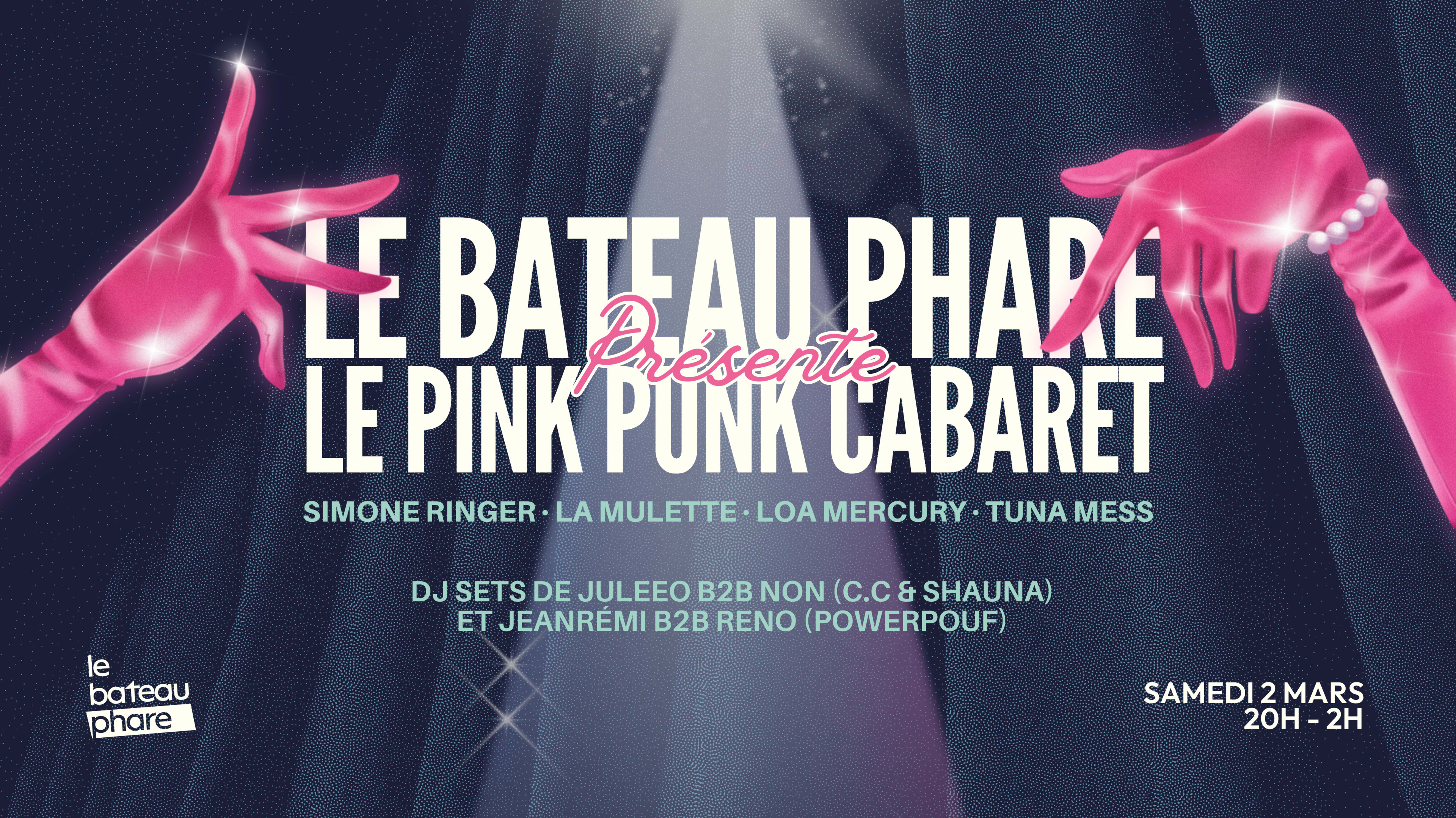 Le Bateau Phare Présente Le Pink Punk Cabaret Cover