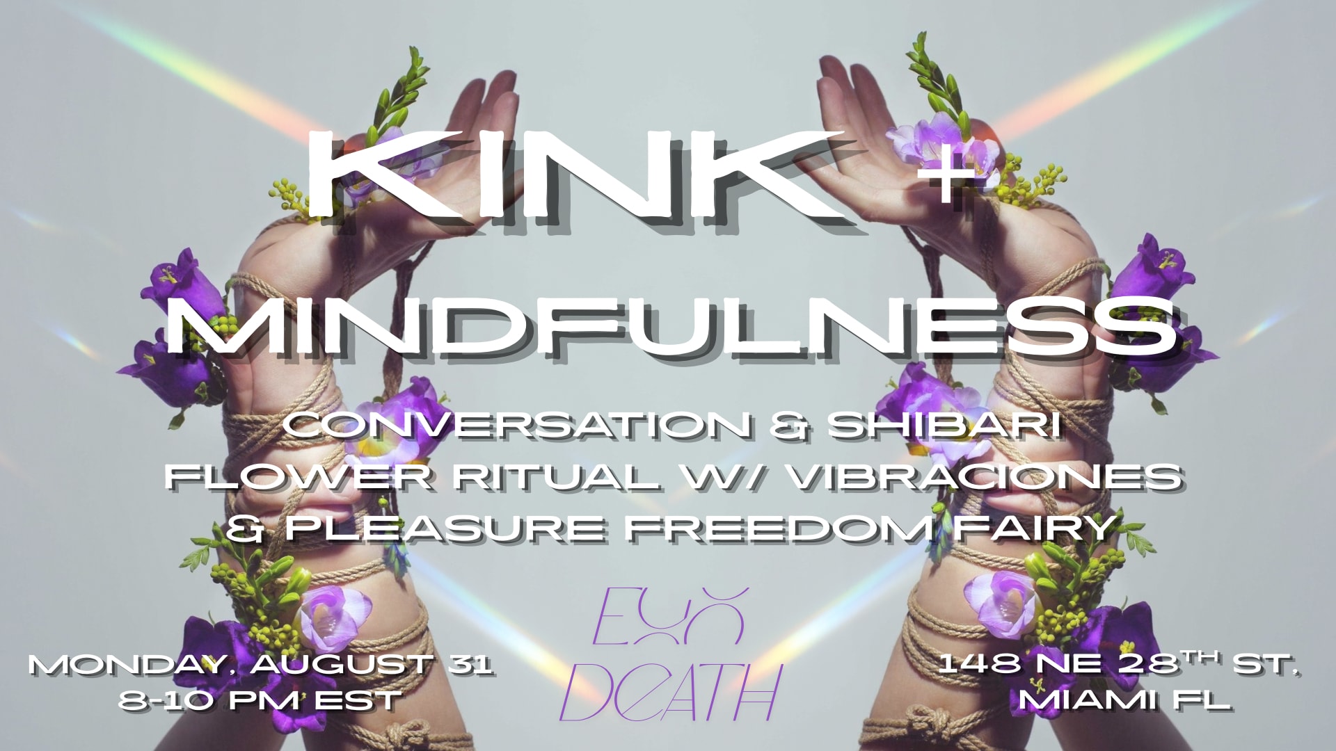 Kink & Mindfulness: Conversation & Shibari Flower Ritual Cover