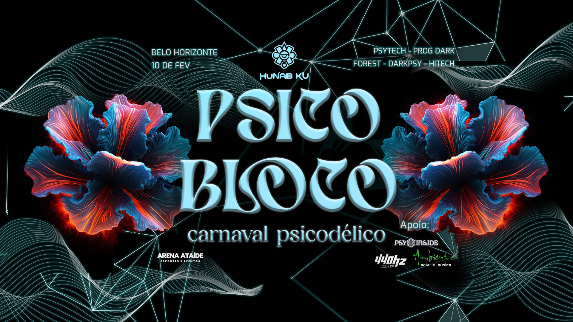 Psico Bloco Carnaval Psicodélico Cover