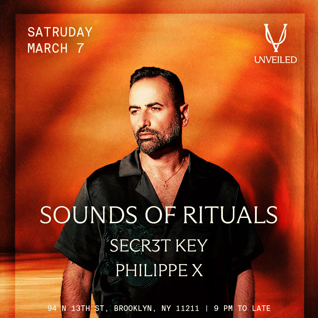 Sound Of Rituals At Unveiled With Scre3t Key And Philippe X Cover