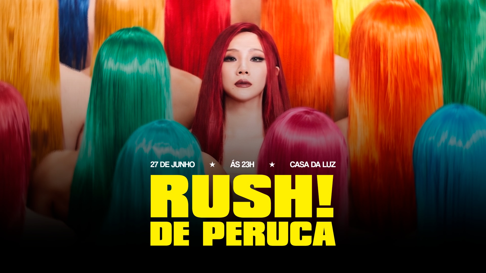 Rush! De Peruca Cover