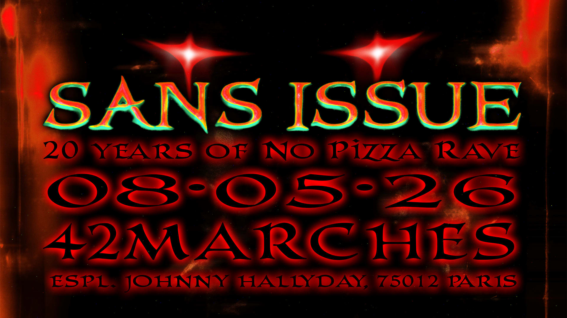 Sans Issue X No Pizza Records : 20 Years Of No Pizza Rave Cover