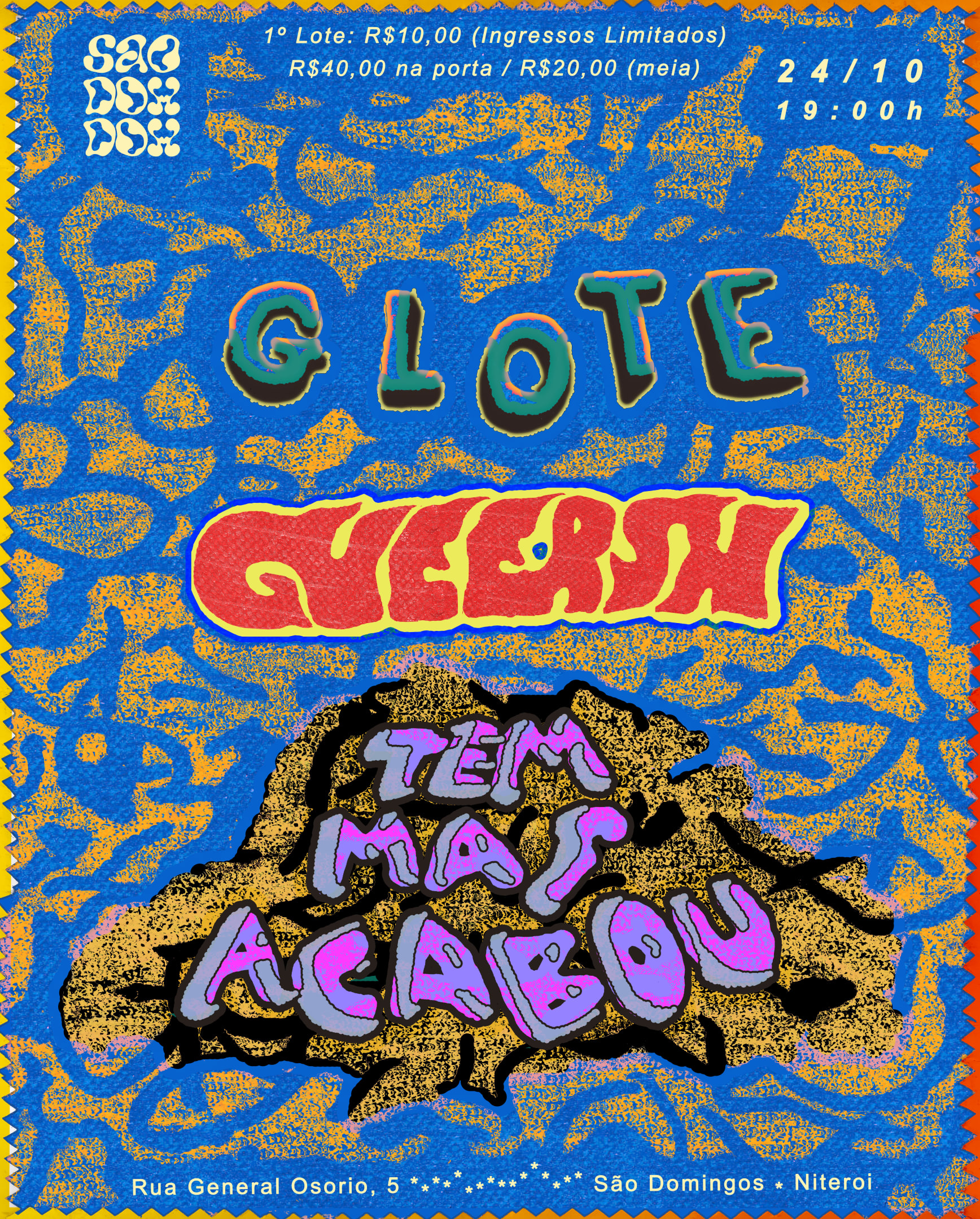 Gueersh, Glote E Tem Mas Acabou Cover