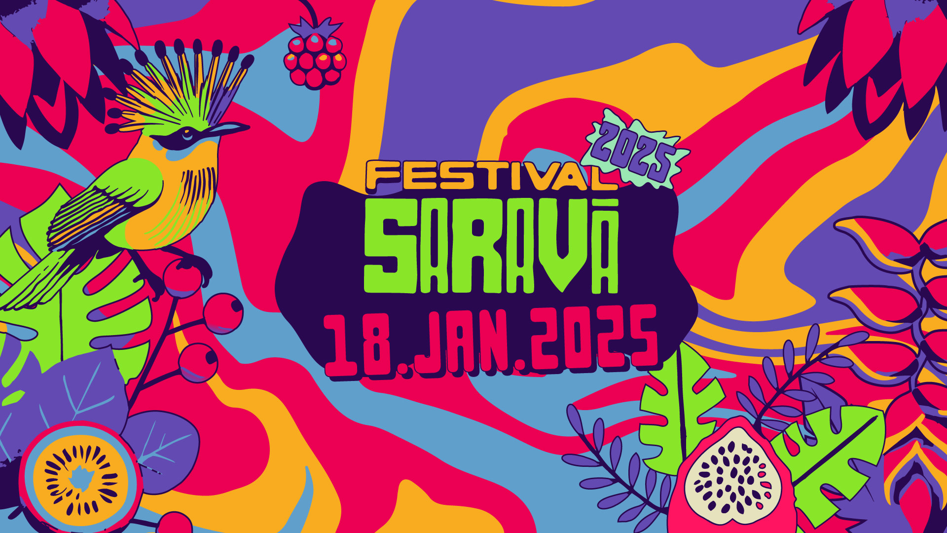 Festival Saravá 2025 - Edição De Verão Cover