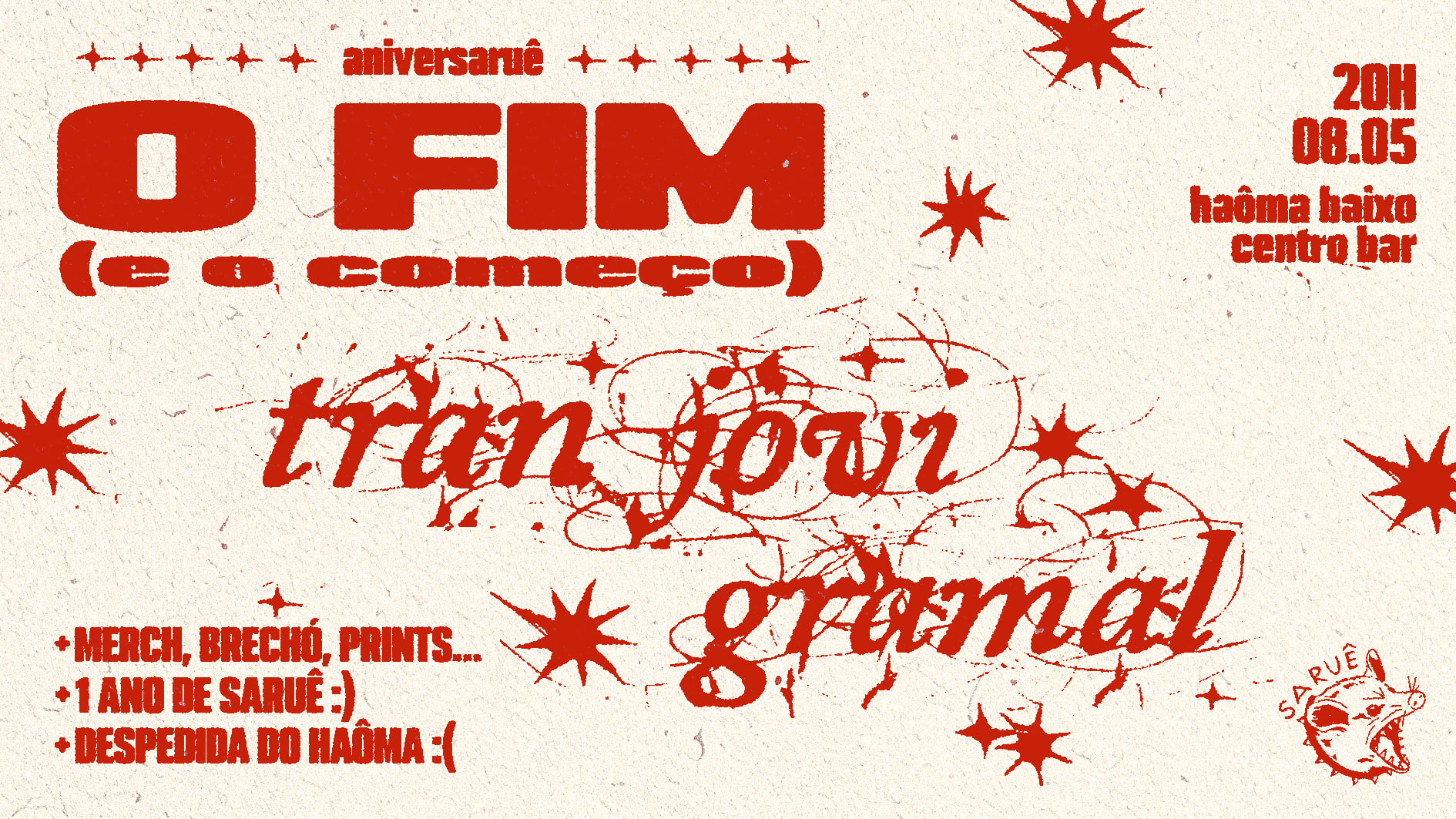 Saruê Apresenta: O Fim Cover