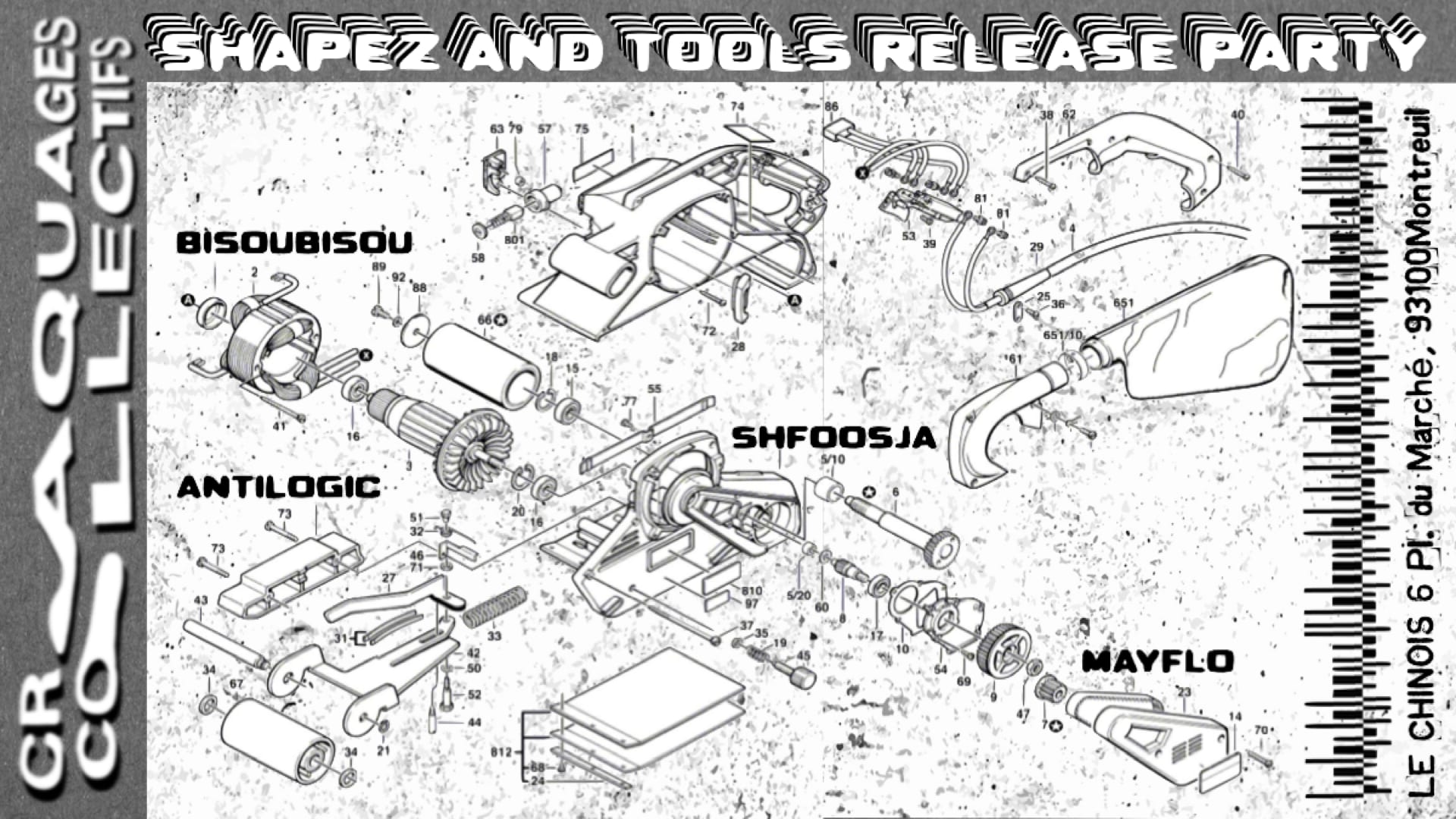 Shapez And Tools Release Party Cover
