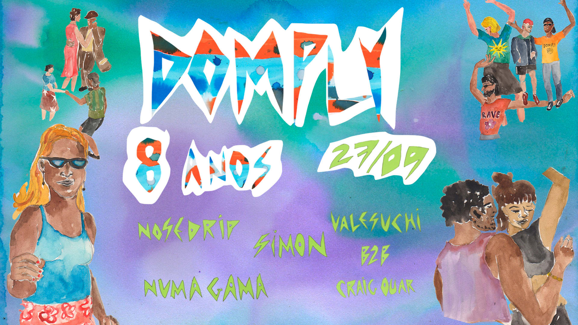 Domply 8 Anos Cover