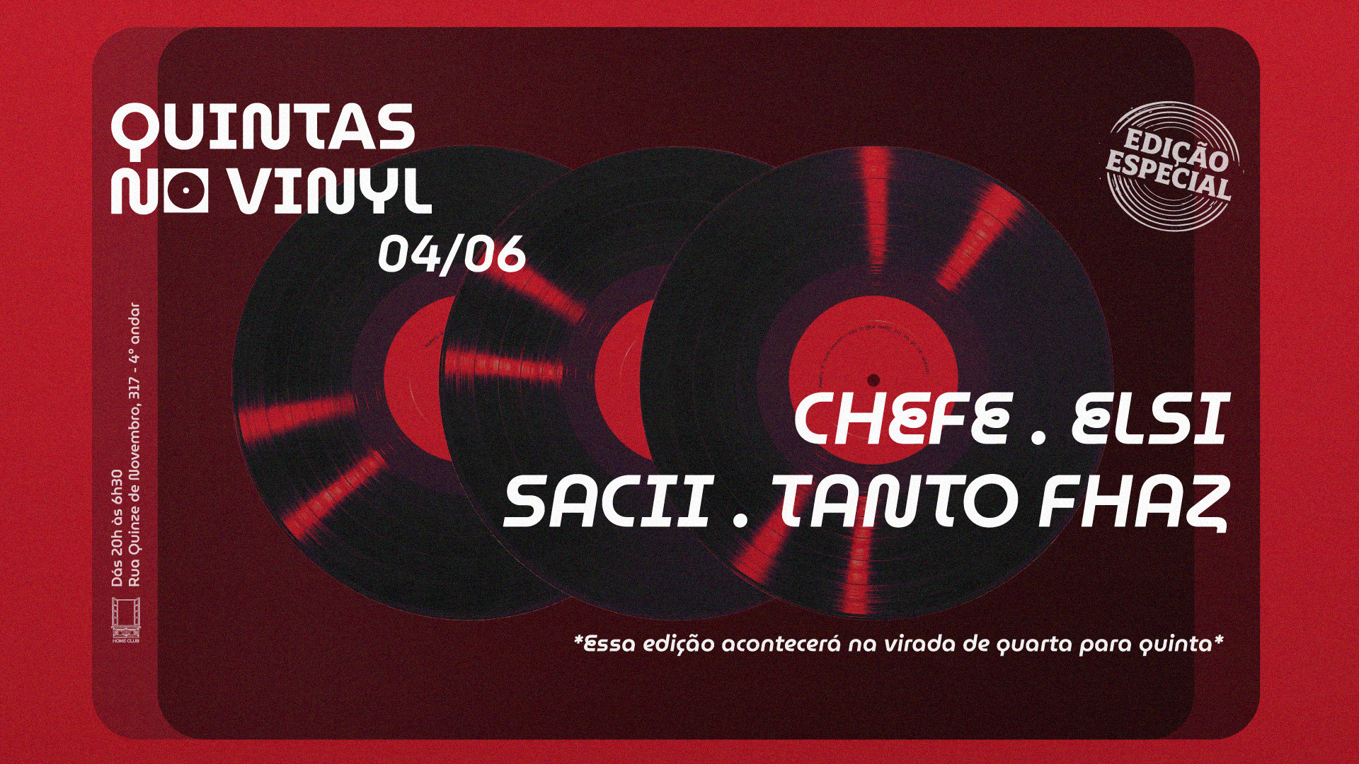 Quintas No Vinyl - Especial De Feriado Cover