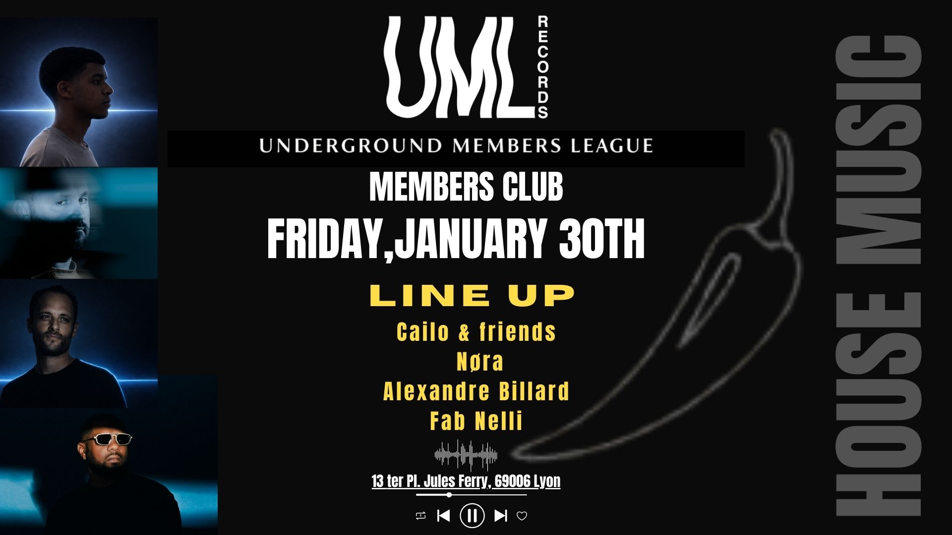 Uml Underground Members League Cover