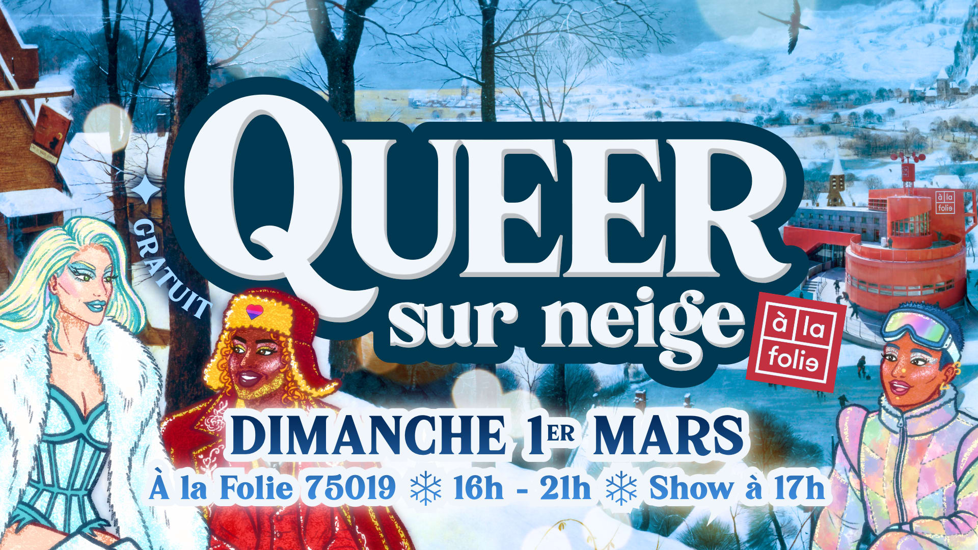 Queer Sur Neige Cover
