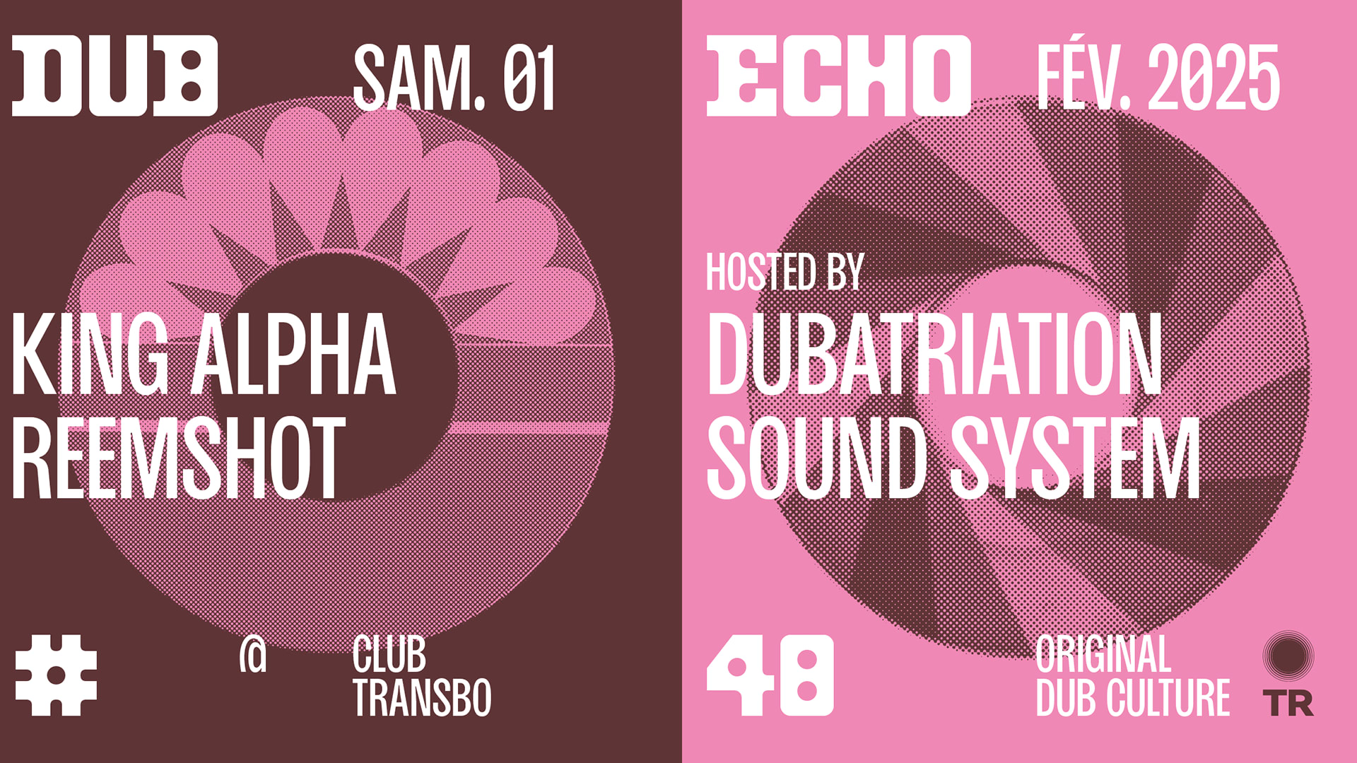 Dub Echo : Dubatriation Sound System, King Alpha, Reemshot Cover