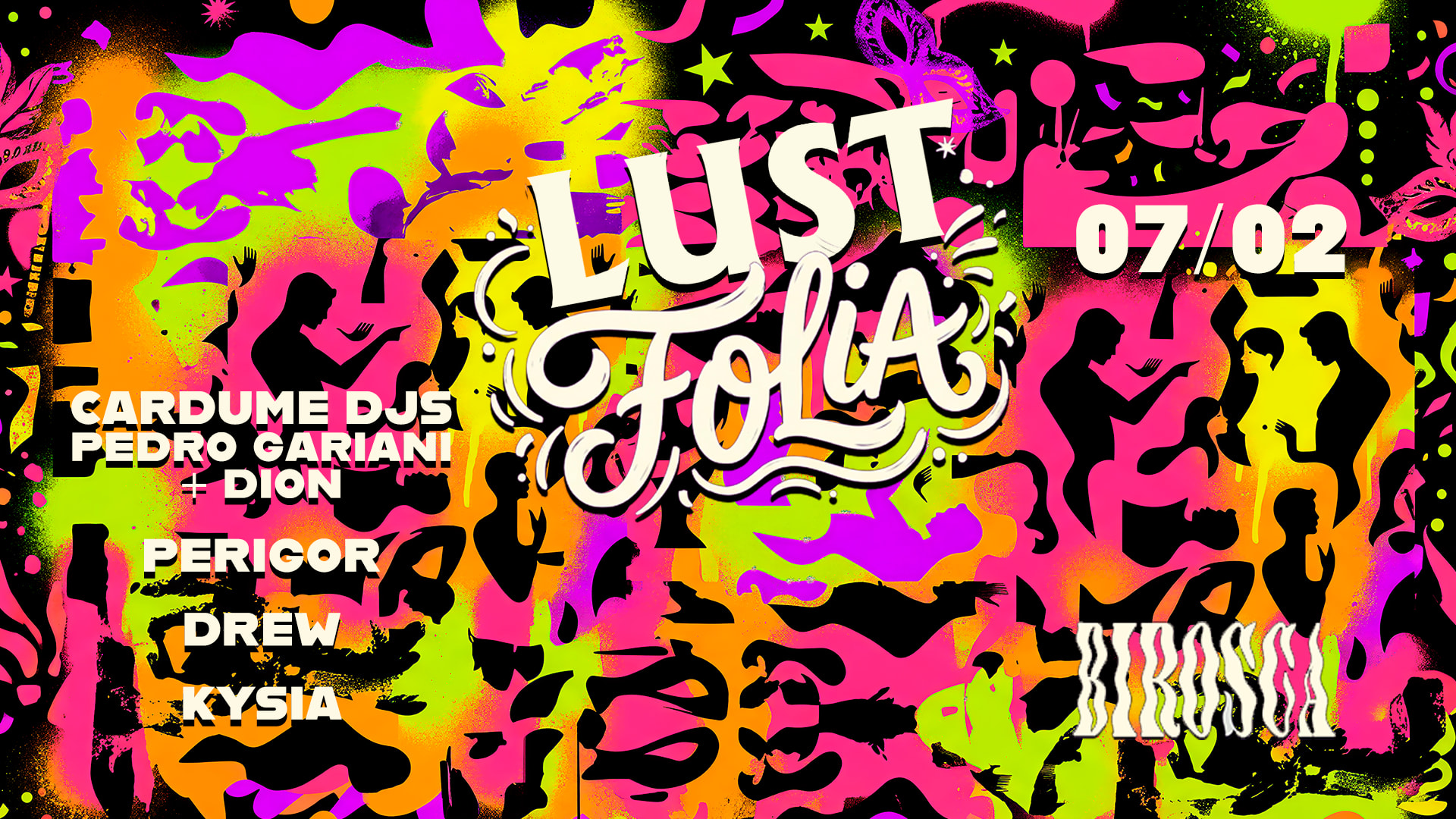 07/02: Lust Folia Com Cardume Djs Cover