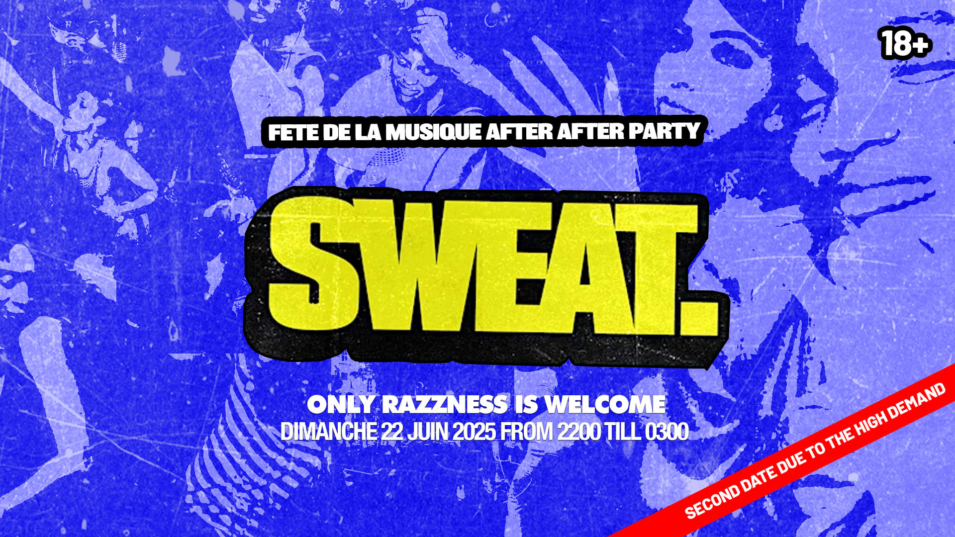 Sweat. | Fête De La Musique After After Party (18+) Cover