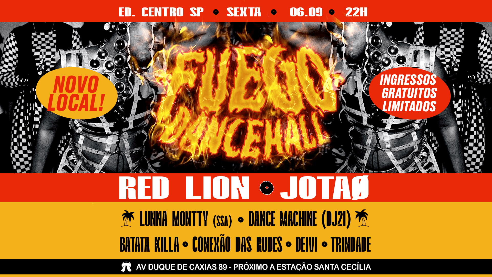 Fuego Dancehall - Ed. Centro Sp Cover