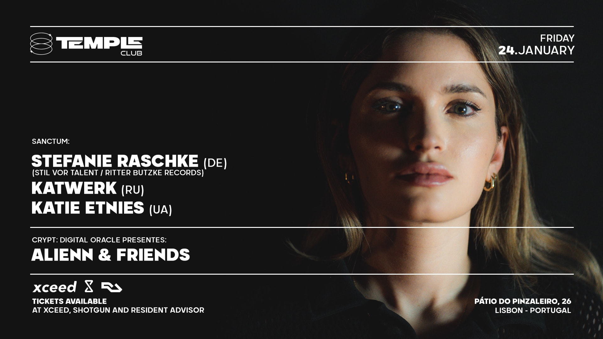 Temple Presents Stefanie Raschke, Katwerk And Katie Etnies Cover
