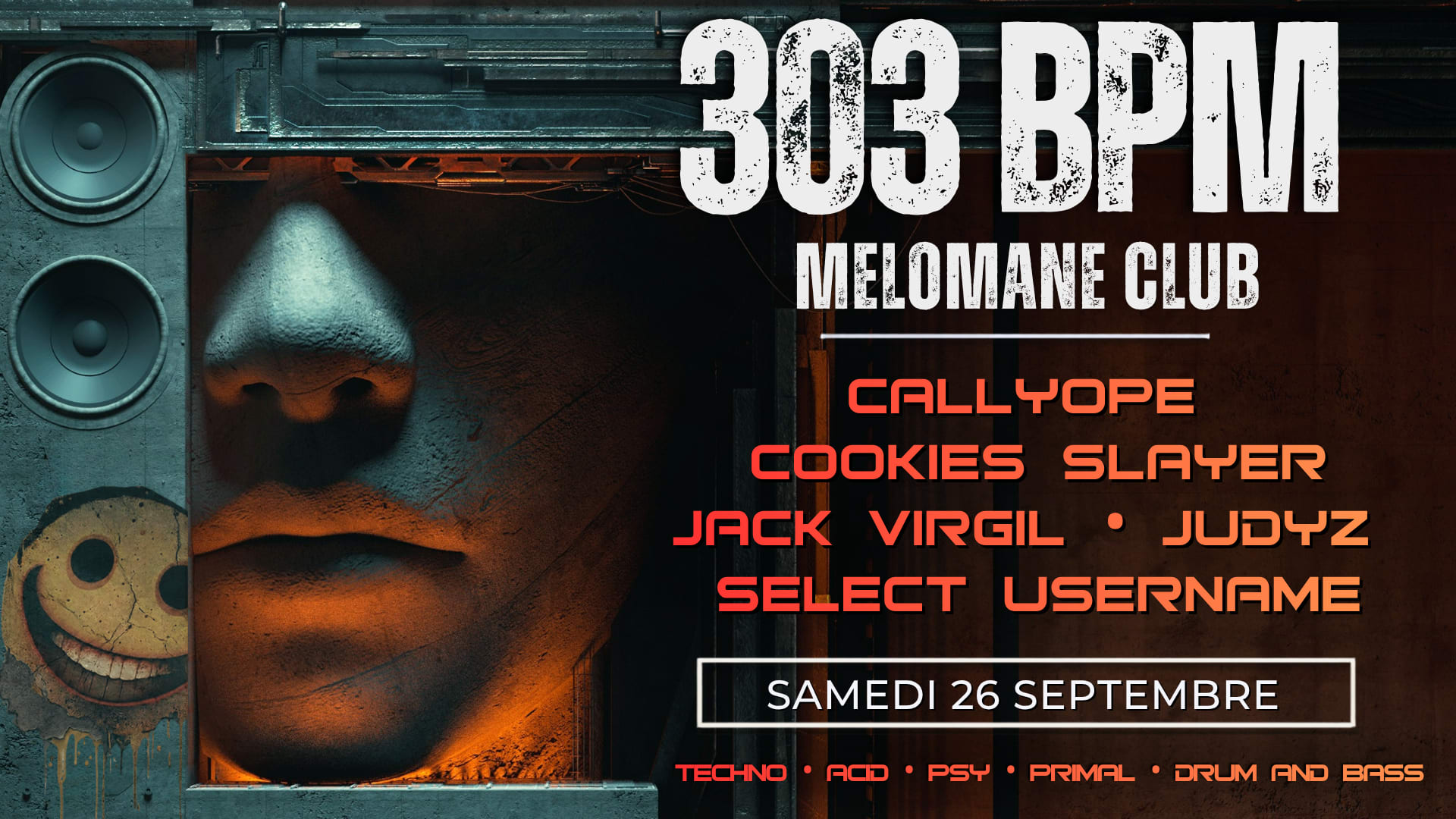 🔥 303 Bpm X Mélomane Club - Cinquième Édition ! Cover