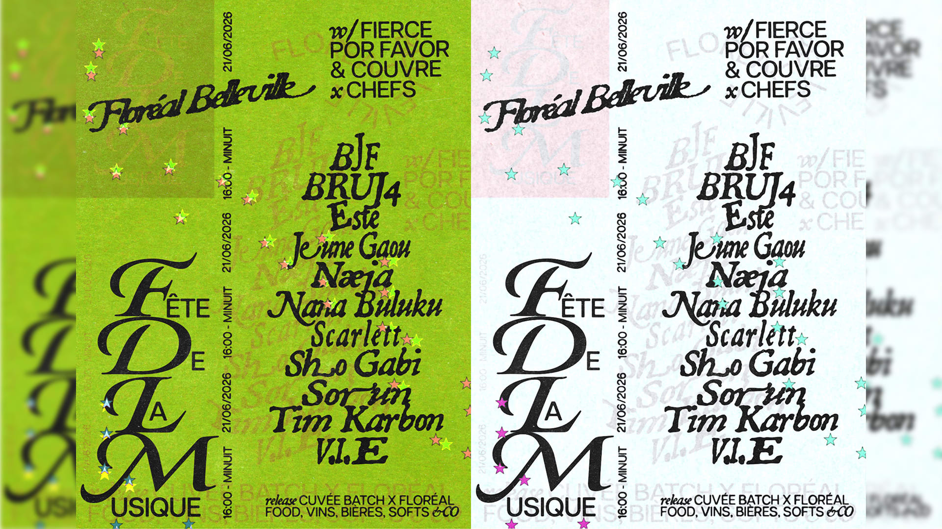 Fdlm W/ Fierce Por Favor & Couvre X Chefs Cover